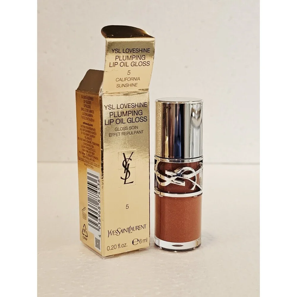 Yves Saint Laurent Loveshine Plumping Lip Oil Gloss shade 05 California Sunshine